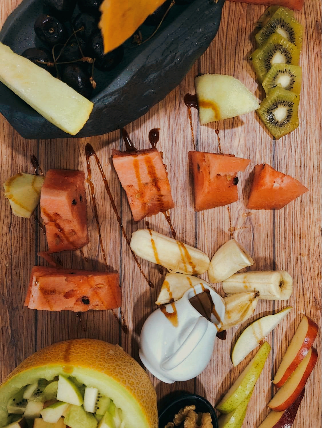 Fresh fruits | Acron Antisamos Beach bar & Restaurant at Kefalonia, Greece