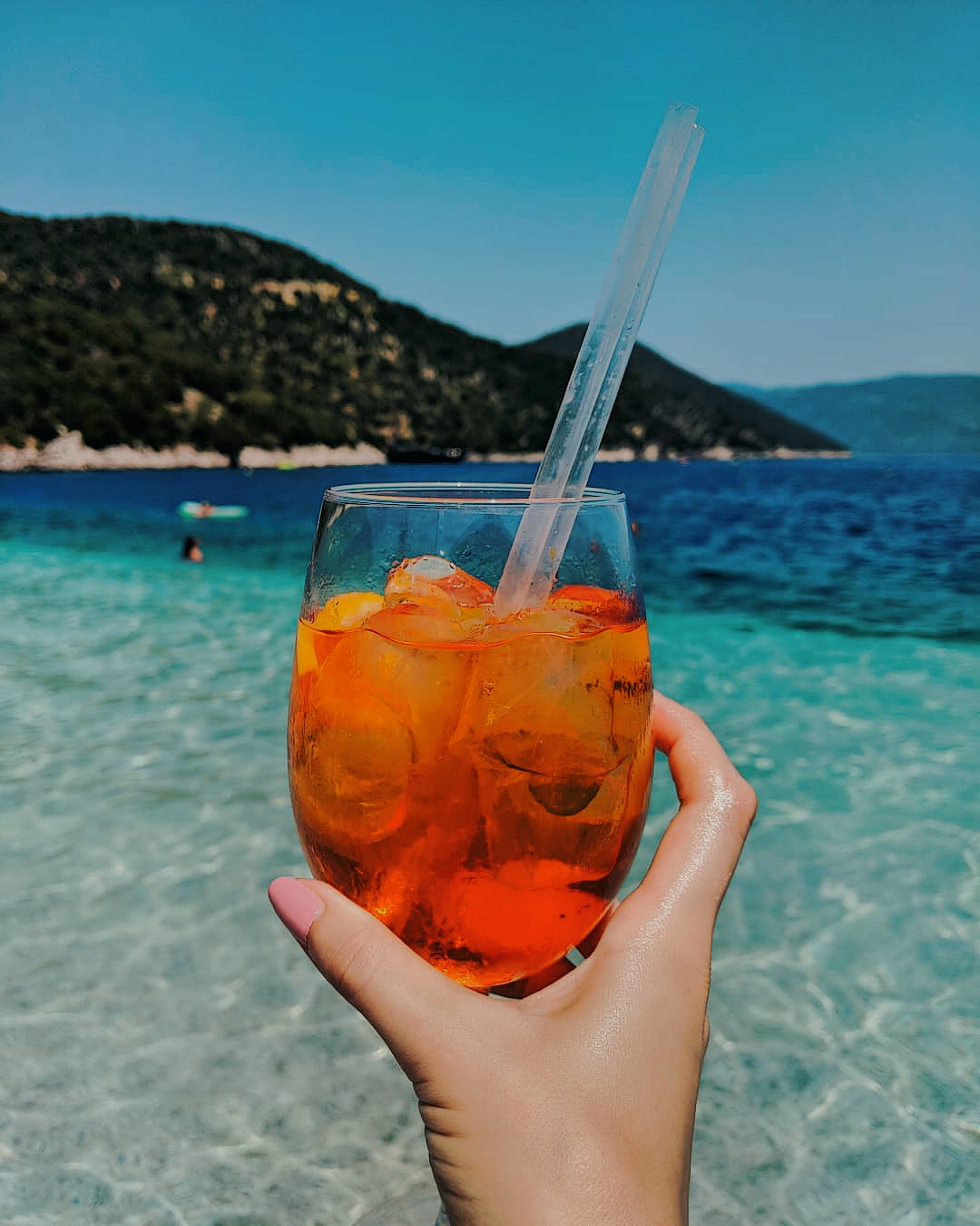 Acron Kefalonia Beach bar Summer is for cocktails